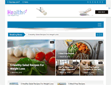 Tablet Screenshot of healthwm.com